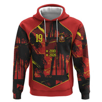 Spain Campeon del Mundo 2026 Custom Zip Hoodie Espana Second Star Retro Style