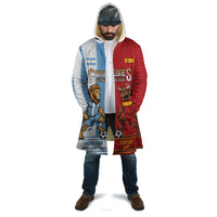 Argentina Spain World Final Football Personalized Cloak Un Idioma Dos Naciones Un Campeon