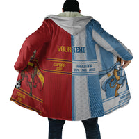 Argentina Spain World Final Football Personalized Cloak Un Idioma Dos Naciones Un Campeon