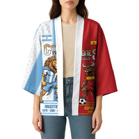 Argentina Spain World Final Football Personalized Kimono Un Idioma Dos Naciones Un Campeon