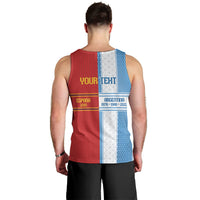 Argentina Spain World Final Football Personalized Men Tank Top Un Idioma Dos Naciones Un Campeon