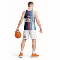 Argentina France World Final Football Personalized Basketball Jersey Two Nations Five Stars One Trophy