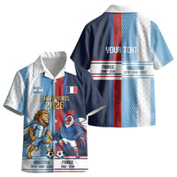 Argentina France World Final Football Personalized Kid Hawaiian Shirt Two Nations Five Stars One Trophy