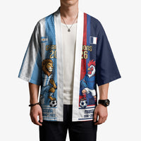 Argentina France World Final Football Personalized Kimono Two Nations Five Stars One Trophy