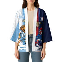 Argentina France World Final Football Personalized Kimono Two Nations Five Stars One Trophy