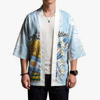 Argentina Campeones del Mundo 2026 Personalized Kimono Albiceleste Trophy Splash Art Soccer Champion