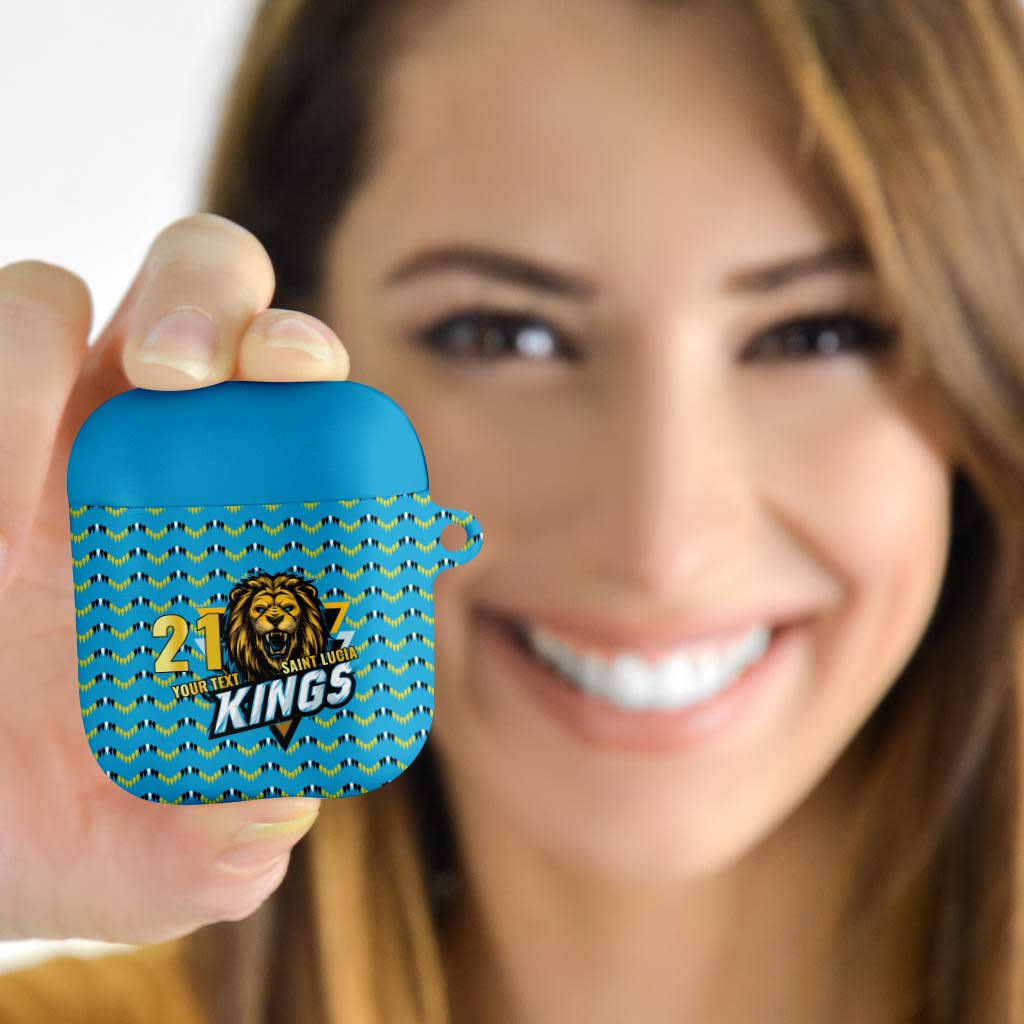 Custom Caribbean Cricket Saint Lucia AirPods Case Glory is Ours Kings Rule 2025 - Wonder Print Shop