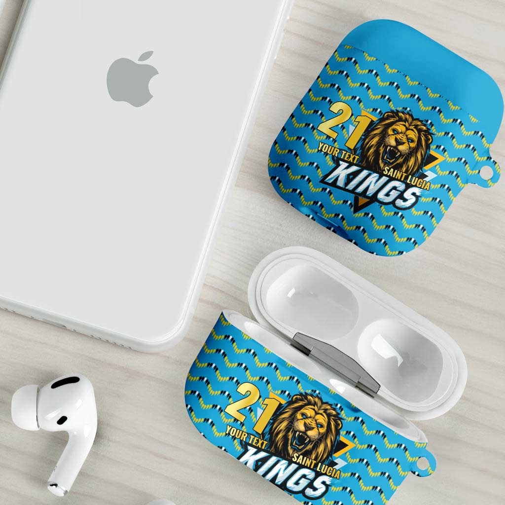 Custom Caribbean Cricket Saint Lucia AirPods Case Glory is Ours Kings Rule 2025 - Wonder Print Shop