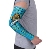 Custom Caribbean Cricket Saint Lucia Arm Sleeves Glory is Ours Kings Rule 2025 - Wonder Print Shop