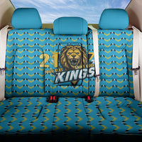 Custom Caribbean Cricket Saint Lucia Back Car Seat Cover Glory is Ours Kings Rule 2025 - Wonder Print Shop