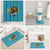 Custom Caribbean Cricket Saint Lucia Bathroom Set Glory is Ours Kings Rule 2025 - Wonder Print Shop