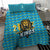 Custom Caribbean Cricket Saint Lucia Bedding Set Glory is Ours Kings Rule 2025 - Wonder Print Shop