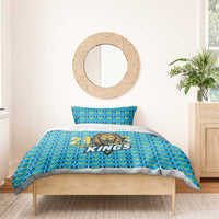 Custom Caribbean Cricket Saint Lucia Bedding Set Glory is Ours Kings Rule 2025 - Wonder Print Shop