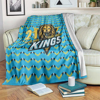 Custom Caribbean Cricket Saint Lucia Blanket Glory is Ours Kings Rule 2025 - Wonder Print Shop
