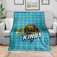 Custom Caribbean Cricket Saint Lucia Blanket Glory is Ours Kings Rule 2025 - Wonder Print Shop