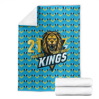 Custom Caribbean Cricket Saint Lucia Blanket Glory is Ours Kings Rule 2025 - Wonder Print Shop