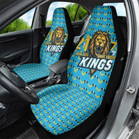 Custom Caribbean Cricket Saint Lucia Car Seat Cover Glory is Ours Kings Rule 2025 - Wonder Print Shop