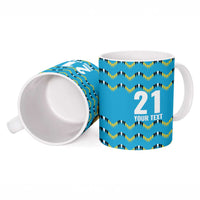 Custom Caribbean Cricket Saint Lucia Ceramic Mug Glory is Ours Kings Rule 2025 - Wonder Print Shop