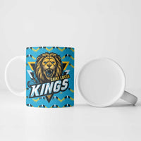 Custom Caribbean Cricket Saint Lucia Ceramic Mug Glory is Ours Kings Rule 2025 - Wonder Print Shop