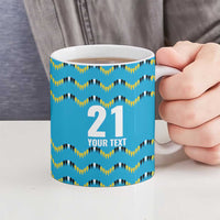 Custom Caribbean Cricket Saint Lucia Ceramic Mug Glory is Ours Kings Rule 2025 - Wonder Print Shop