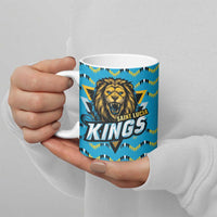 Custom Caribbean Cricket Saint Lucia Ceramic Mug Glory is Ours Kings Rule 2025 - Wonder Print Shop