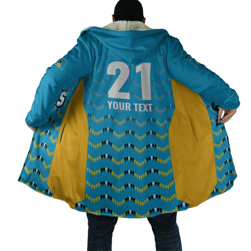 Custom Caribbean Cricket Saint Lucia Cloak Glory is Ours Kings Rule 2025 - Wonder Print Shop