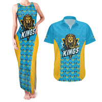 Custom Caribbean Cricket Saint Lucia Couples Matching Tank Maxi Dress and Hawaiian Shirt Glory is Ours Kings Rule 2025 - Wonder Print Shop