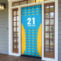 Custom Caribbean Cricket Saint Lucia Door Cover Glory is Ours Kings Rule 2025 - Wonder Print Shop