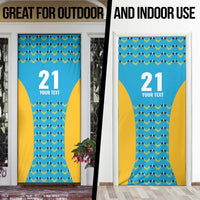 Custom Caribbean Cricket Saint Lucia Door Cover Glory is Ours Kings Rule 2025 - Wonder Print Shop