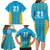 Custom Caribbean Cricket Saint Lucia Family Matching Long Sleeve Bodycon Dress and Hawaiian Shirt Glory is Ours Kings Rule 2025 - Wonder Print Shop