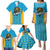 Custom Caribbean Cricket Saint Lucia Family Matching Puletasi and Hawaiian Shirt Glory is Ours Kings Rule 2025 - Wonder Print Shop