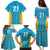 Custom Caribbean Cricket Saint Lucia Family Matching Puletasi and Hawaiian Shirt Glory is Ours Kings Rule 2025 - Wonder Print Shop