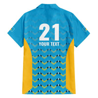 Custom Caribbean Cricket Saint Lucia Family Matching Puletasi and Hawaiian Shirt Glory is Ours Kings Rule 2025 - Wonder Print Shop