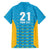 Custom Caribbean Cricket Saint Lucia Family Matching Puletasi and Hawaiian Shirt Glory is Ours Kings Rule 2025 - Wonder Print Shop