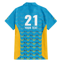 Custom Caribbean Cricket Saint Lucia Family Matching Short Sleeve Bodycon Dress and Hawaiian Shirt Glory is Ours Kings Rule 2025 - Wonder Print Shop