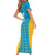 Custom Caribbean Cricket Saint Lucia Family Matching Short Sleeve Bodycon Dress and Hawaiian Shirt Glory is Ours Kings Rule 2025 - Wonder Print Shop