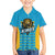 Custom Caribbean Cricket Saint Lucia Family Matching Short Sleeve Bodycon Dress and Hawaiian Shirt Glory is Ours Kings Rule 2025 - Wonder Print Shop