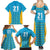Custom Caribbean Cricket Saint Lucia Family Matching Summer Maxi Dress and Hawaiian Shirt Glory is Ours Kings Rule 2025 - Wonder Print Shop