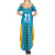 Custom Caribbean Cricket Saint Lucia Family Matching Summer Maxi Dress and Hawaiian Shirt Glory is Ours Kings Rule 2025 - Wonder Print Shop
