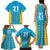 Custom Caribbean Cricket Saint Lucia Family Matching Tank Maxi Dress and Hawaiian Shirt Glory is Ours Kings Rule 2025 - Wonder Print Shop
