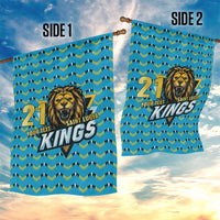 Custom Caribbean Cricket Saint Lucia Garden Flag Glory is Ours Kings Rule 2025 - Wonder Print Shop