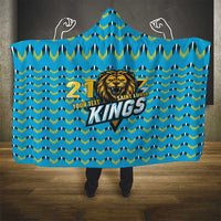Custom Caribbean Cricket Saint Lucia Hooded Blanket Glory is Ours Kings Rule 2025 - Wonder Print Shop