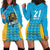 Custom Caribbean Cricket Saint Lucia Hoodie Dress Glory is Ours Kings Rule 2025 - Wonder Print Shop