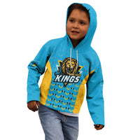 Custom Caribbean Cricket Saint Lucia Kid Hoodie Glory is Ours Kings Rule 2025 - Wonder Print Shop