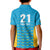 Custom Caribbean Cricket Saint Lucia Kid Polo Shirt Glory is Ours Kings Rule 2025 - Wonder Print Shop