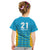 Custom Caribbean Cricket Saint Lucia Kid T Shirt Glory is Ours Kings Rule 2025 - Wonder Print Shop