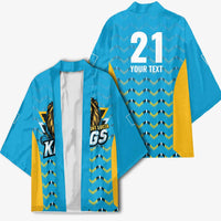 Custom Caribbean Cricket Saint Lucia Kimono Glory is Ours Kings Rule 2025 - Wonder Print Shop