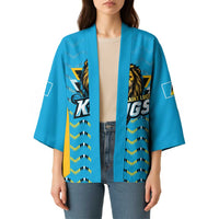 Custom Caribbean Cricket Saint Lucia Kimono Glory is Ours Kings Rule 2025 - Wonder Print Shop