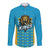 Custom Caribbean Cricket Saint Lucia Long Sleeve Button Shirt Glory is Ours Kings Rule 2025 - Wonder Print Shop