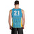 Custom Caribbean Cricket Saint Lucia Men Tank Top Glory is Ours Kings Rule 2025 - Wonder Print Shop